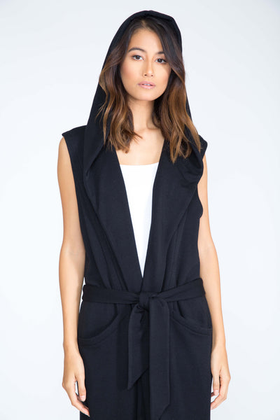 ONYX ESTELLE LONG PLUSH VEST