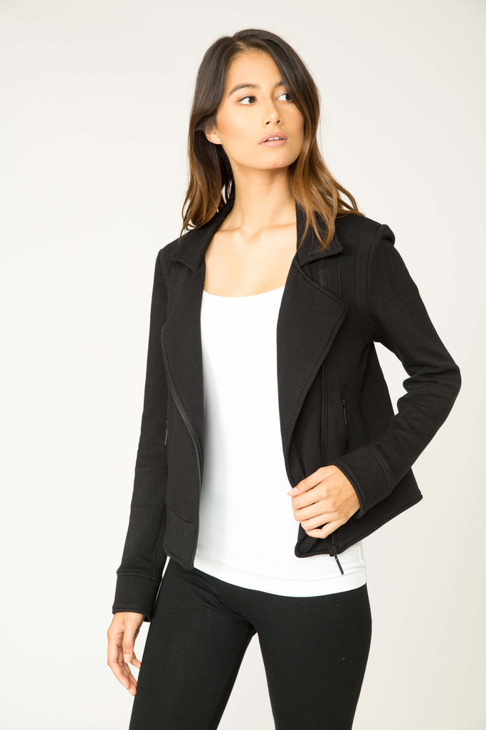 ONYX FELECIA JERSEY KNIT BLAZER