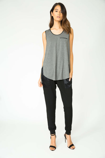 SLATE JEN OPEN-BACK TANK