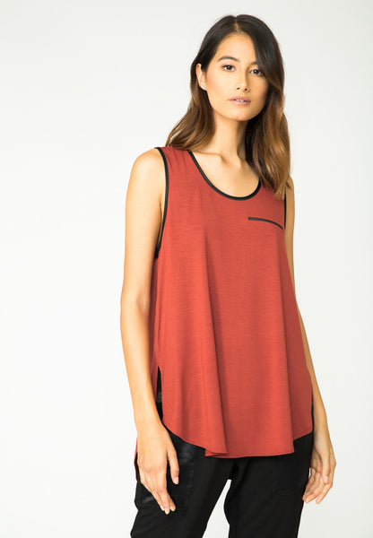 BRICK JEN OPEN-BACK TANK