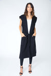 ONYX ESTELLE LONG PLUSH VEST