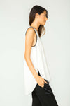 CREAM JEN OPEN-BACK TANK